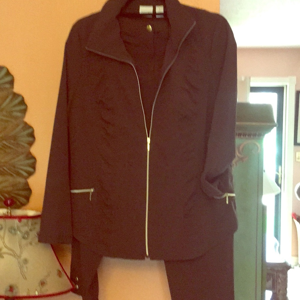 Jacket and pants from Chicos